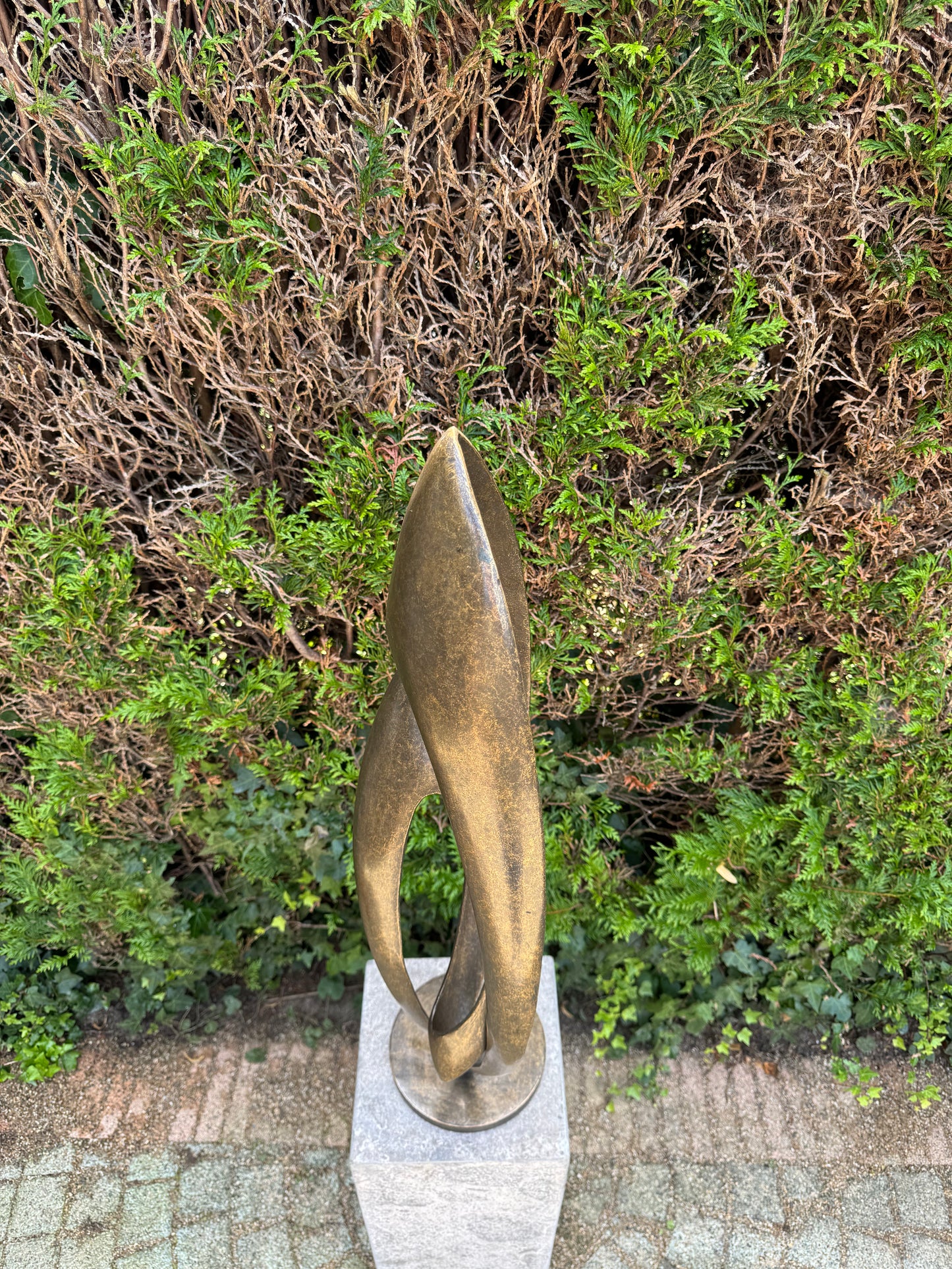 Escultura Moderna em Bronze, Infinita