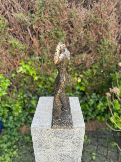 Estátua de Bronze - Os 3 Cavalheiros - 28x10x36cm - 5 kg