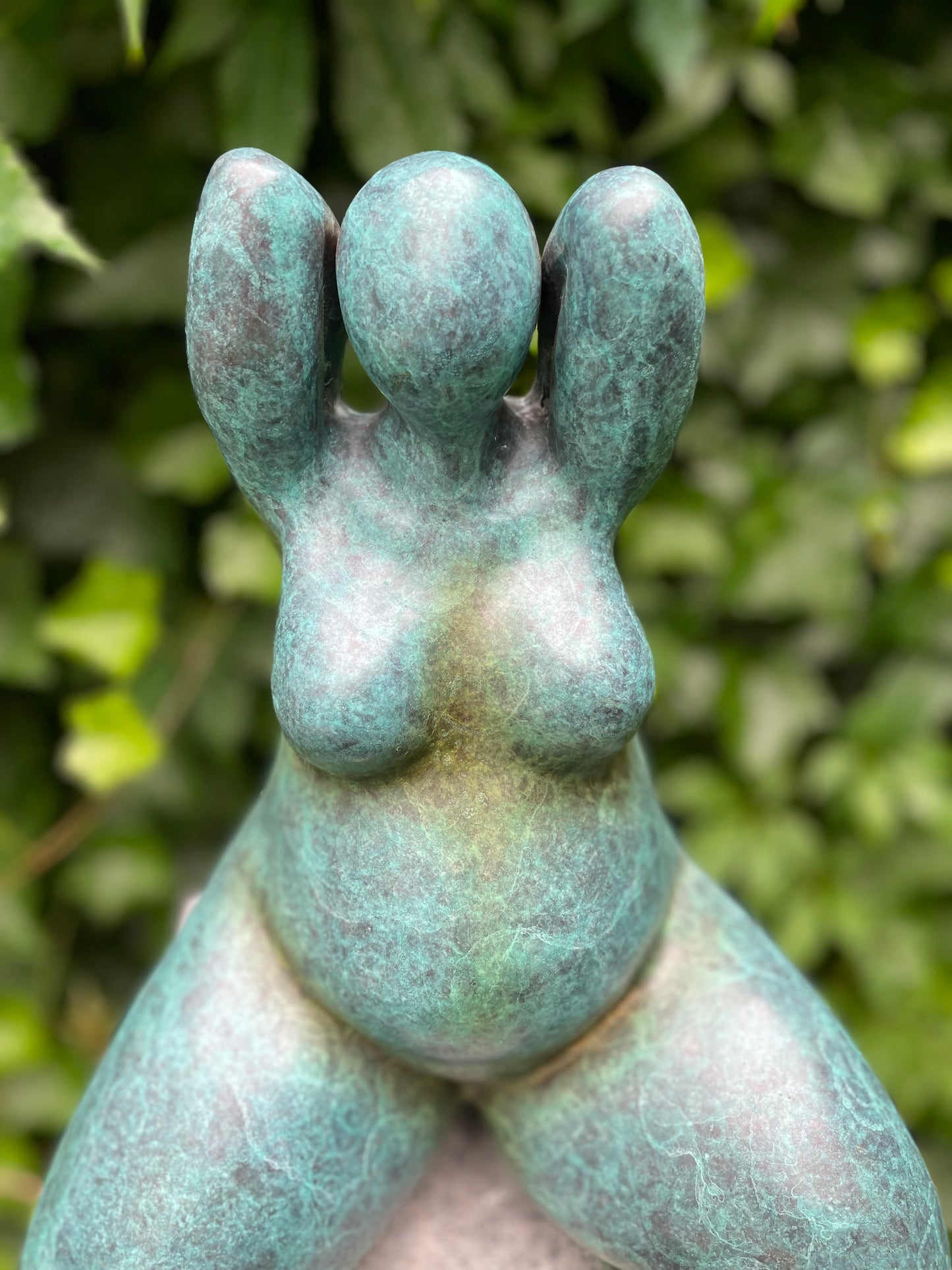 Mulher gorda de bronze II - 36x17x32cm