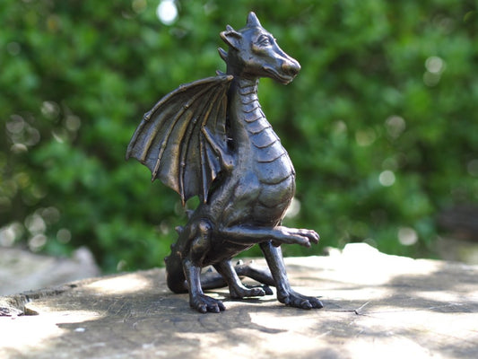 Dragão em Bronze 22x13x12cm