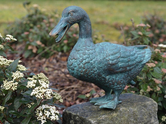 Pato em Bronze 25x12x31cm