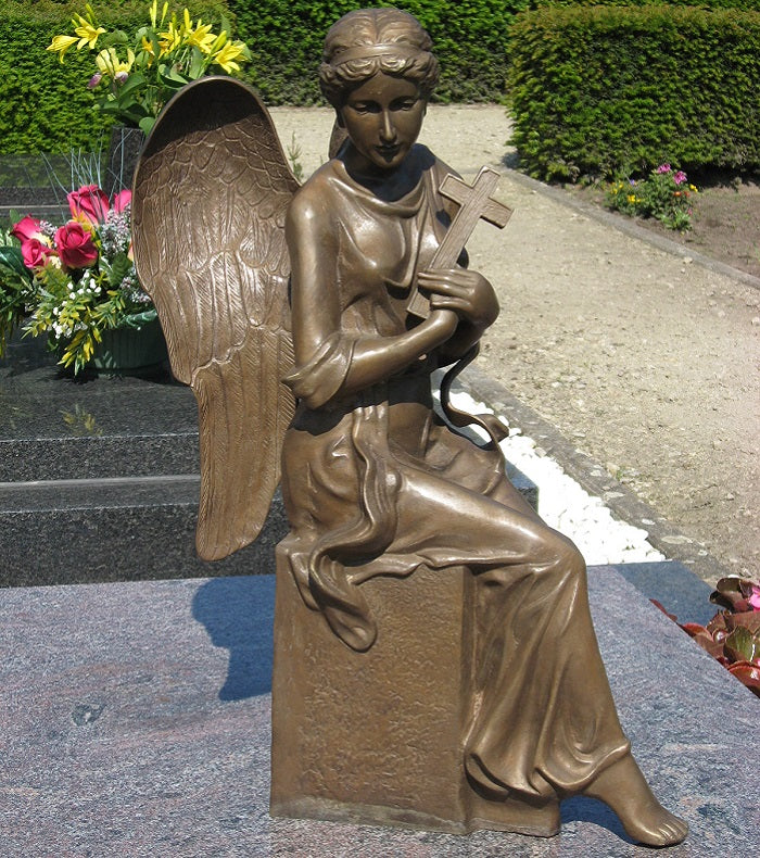 Anjo sentato 58x23x37cm