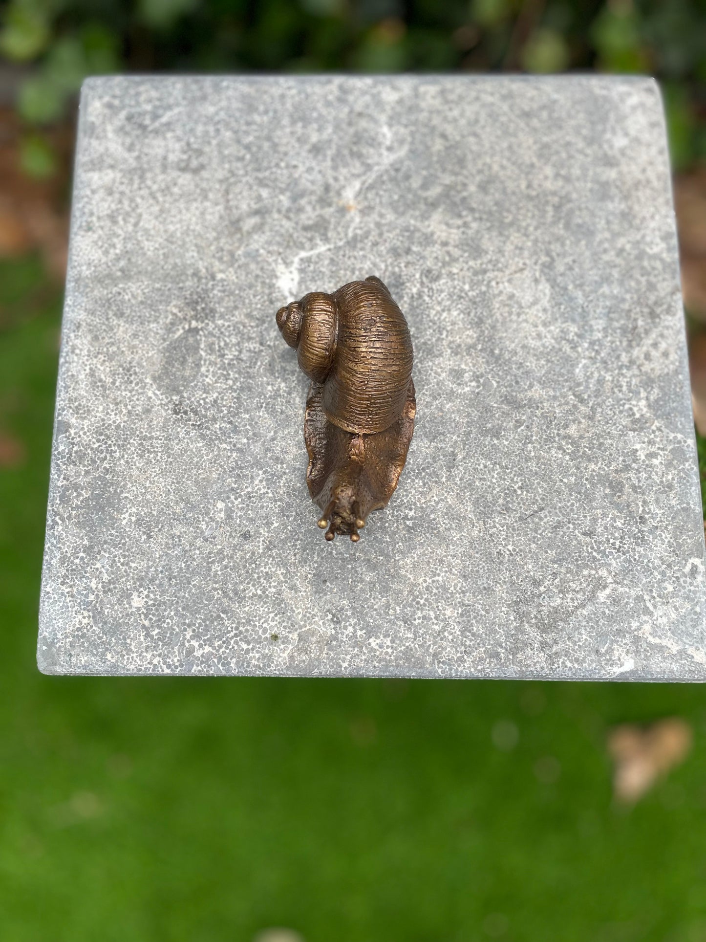 Caracol em Bronze 6x5x11cm