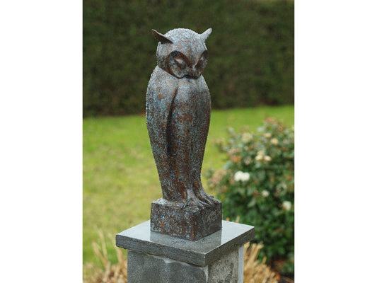 Owl in Bronze 50x13x17cm